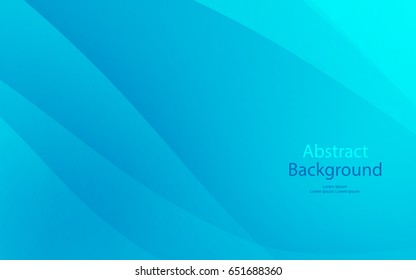 Blue Color Background Abstract Art Vector
