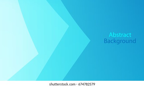Blue color background abstract art vector 
