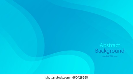 Blue color background abstract art vector