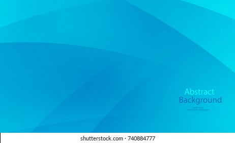 Blue color background abstract art vector