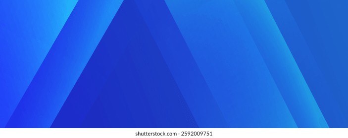 Blue color background. Dynamic shapes composition. Vector illustration