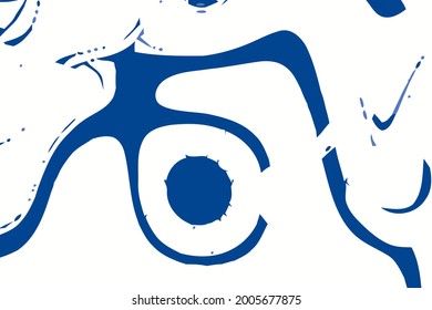 Fondo de color azul. Diseño abstracto moderno. vector abstracto. Ilustración digital 3D.