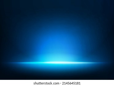 Blue color background with shine effect. Vector illustration. 3d illustration 