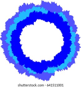 Blue color blot background