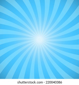 Blue color burst background