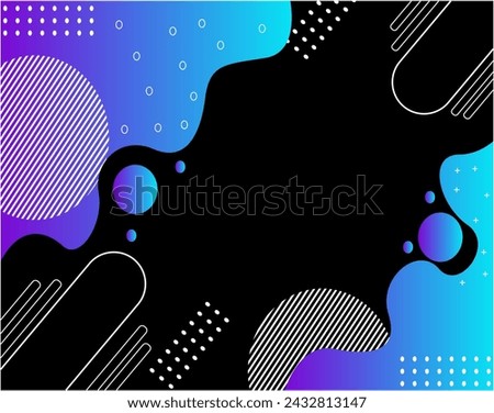 Blue color combination white bacground