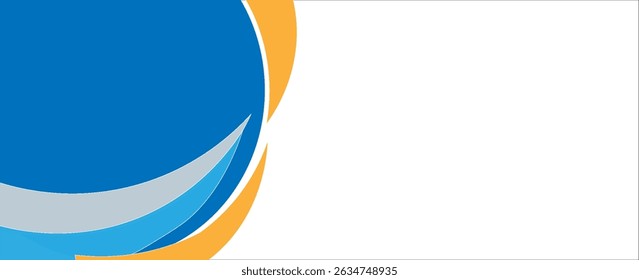 Plantilla de fondo creativa y moderna de color azul