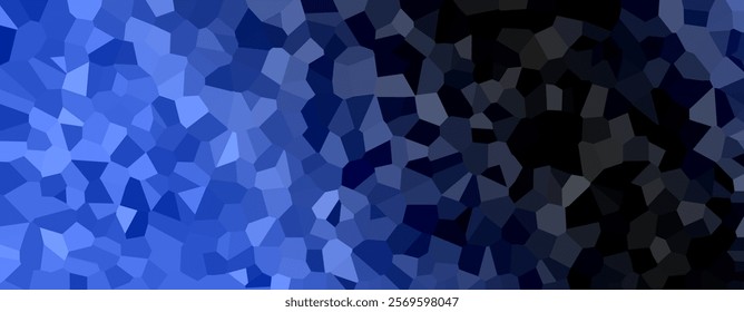 Blue color crystal Creative geometric Abstract gradient background artwork pattern design for Abstract blurred background, For Web and Mobile Applications, business infographic and social media.