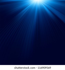 Blue color design with a burst. EPS 8 vector file included