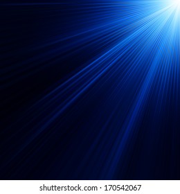 Blue color design with a burst. EPS 10 vector file included