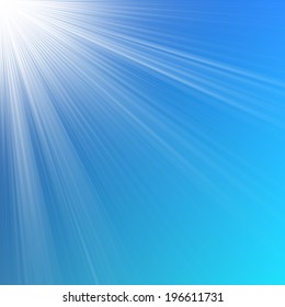 Blue color design with a burst. EPS 10 vector file included