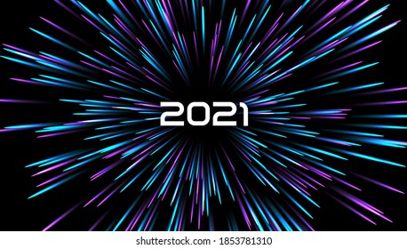 Blue color design with a burst. vector