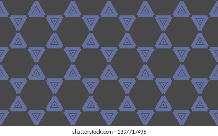 Blue color. Design for prints, textile, decor, fabric. for holiday decoration, holiday packaging. Vector seamless pattern