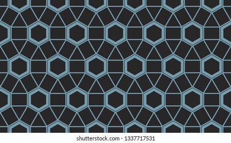 Blue color. Design for prints, textile, decor, fabric. for holiday decoration, holiday packaging. Vector seamless pattern