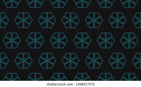 Blue color. Design for prints, textile, decor, fabric. for holiday decoration, holiday packaging. Vector seamless pattern