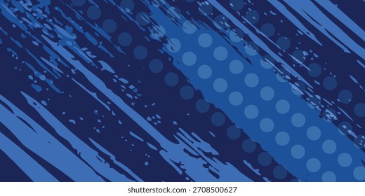 cor azul Pontos padrão gradiente gradiente fundo de textura grunge. pop art quadrinhos esporte estilo vetor ilustração Fundo abstrato. eps 10