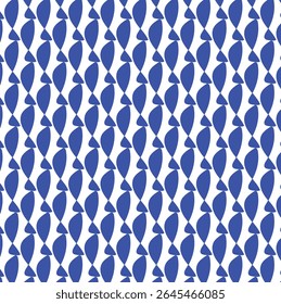 blue color fish pattern for background