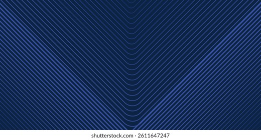 Blue color geometric abstract background overlapping layers on bright space with line effect decoration. Circle style concept modern graphic design element modern background