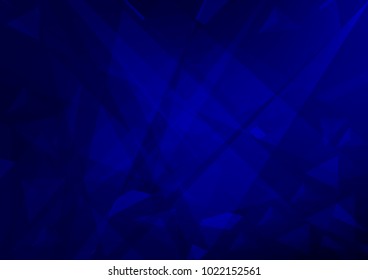 Blue color geometric abstract vector background, Modern design
