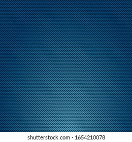 Blue color Geometric grid background Modern abstract Realistic color carbon texture. 