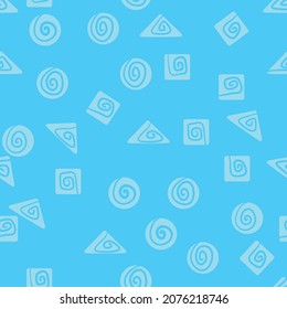 blue color geometric patterns on blue background, decorative, textile, fabric, design, overlay, vector