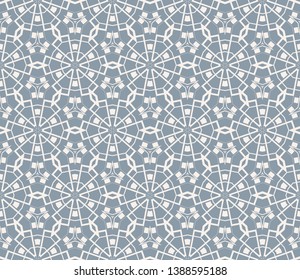 Blue color. Geometric shape abstract vector illustration. Vector background. Seamless pattern.For design, page fill, wallpaper