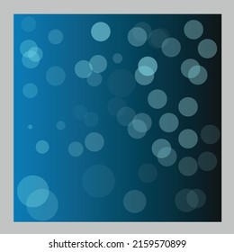 Blue color gradient background with circle shape