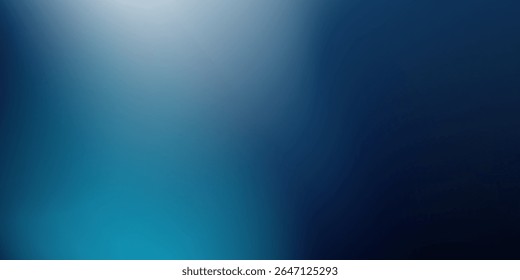 Blaue Farbe Farbverlauf Lichter auf schwarzem Hintergrund abstrakte blaue und rote Kornabstufung Textur Mesh einfache Kunst