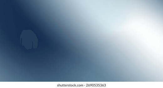 Blue color gradient lights on black background abstract blue and red grain translucent. vector
