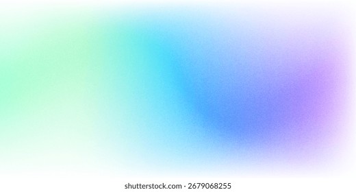 Blue color gradient wave background, abstract blue grain gradation texture, vector blue noise texture blur abstract background	
