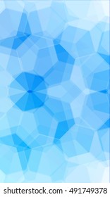 blue color hexagon background. vector. geometric pattern. ideas for your business presentations, printing, design.