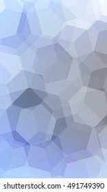 blue color hexagon background. vector. geometric pattern. ideas for your business presentations, printing, design.