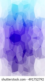 blue color hexagon background. vector. geometric pattern. ideas for your business presentations, printing, design.