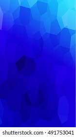 blue color hexagon background. vector. geometric pattern. ideas for your business presentations, printing, design.