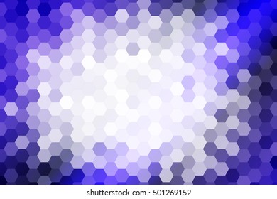 blue color honeycomb background. vector illustration. for design, wallpaper, brochure