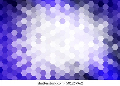 blue color honeycomb background. vector illustration. for design, wallpaper, brochure