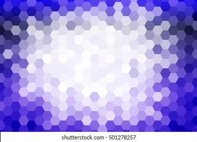 blue color honeycomb background. vector illustration. for design, wallpaper, brochure