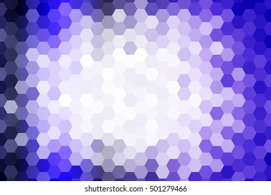 blue color honeycomb background. vector illustration. for design, wallpaper, brochure