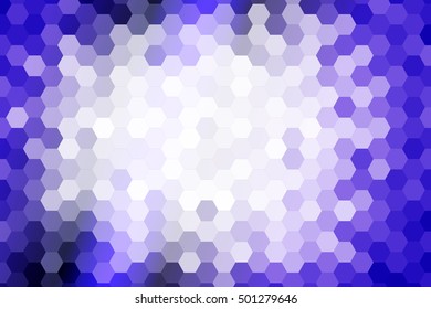 blue color honeycomb background. vector illustration. for design, wallpaper, brochure