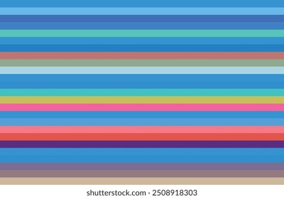listras horizontais de cor azul, combinação com sua elegância e profundidade. ilustração de vetor de cor azul.
