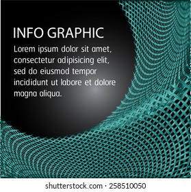 blue color Light Abstract Technology background for computer graphic website internet and business. black background. text box. Brochure. card. table