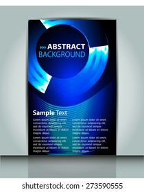 blue color Light Abstract Technology background computer graphic website internet and business. circuit. vector illustration. text box. Brochure. card. banner flyer magazine. Design label. 
