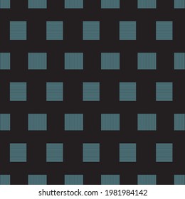 blue color lines on black background, square patterns from lines, vector