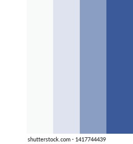 Blue color palette vector illustration
