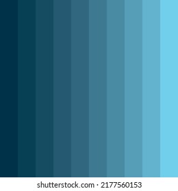 Blue color palette vector illustration.