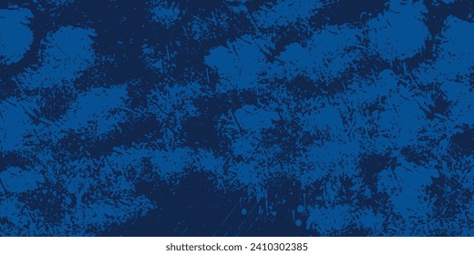 blue color pattern gradient grunge texture background. Dots pop art comics sport style vector illustration Abstract background dark blue with modern corporate concept brush grunge dots
