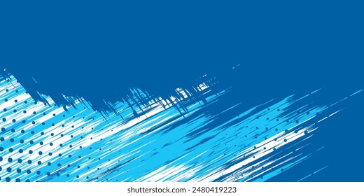 blue color pattern gradient grunge texture background.