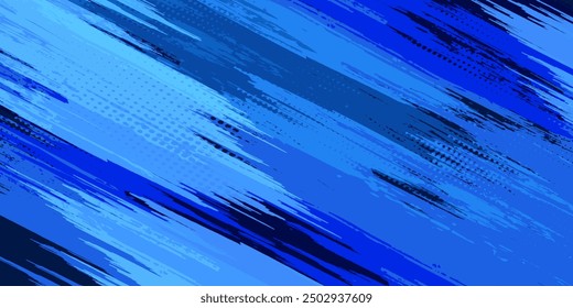 blue color pattern gradient grunge texture background. Art Illustration