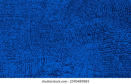 blue color pattern gradient grunge texture background. Dots pop art comics sport style vector illustration Abstract background dark blue with modern corporate concept	