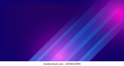 blue color pattern gradient grunge texture background. Dots pop art comics sport style vector illustration Abstract background dark blue with modern corporate concept